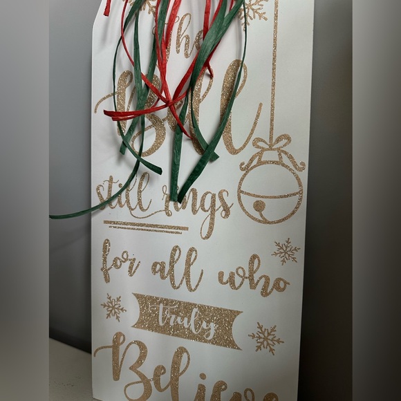 Bell / Polar Express Christmas Decor Quote Sign - Picture 3 of 5